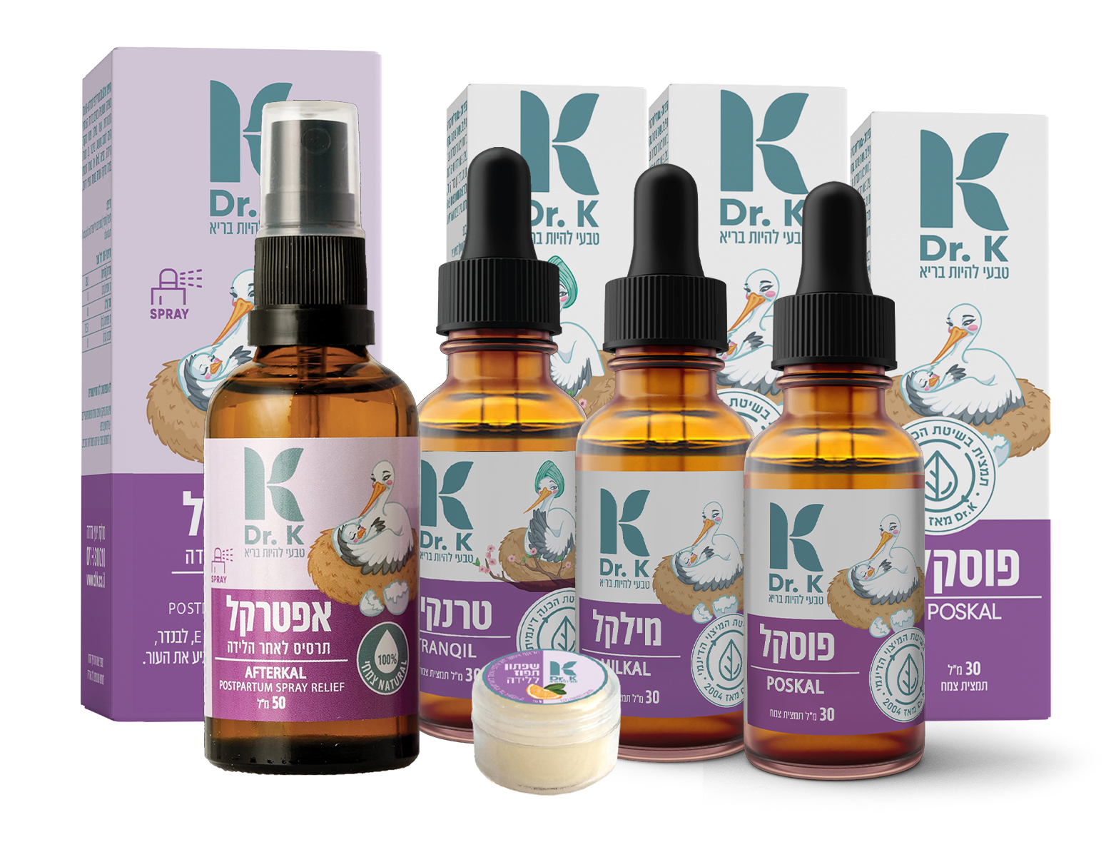 ערכת אחרי לידה של DR K